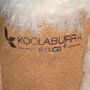UGG Koolaburra Tan and Black Shearling Boots SIZE6 IN GOOD SHAPE Rozalia Leather